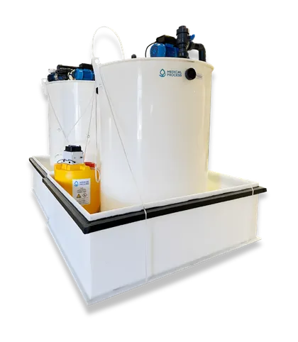 Effluents bactériologiques – station de traitement