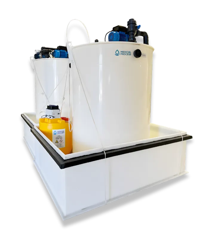 Effluents bactériologiques – station de traitement, Medical Process
