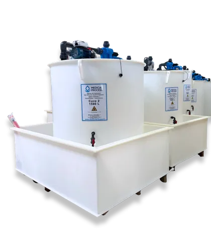 Effluents radioactifs – station de décroissance