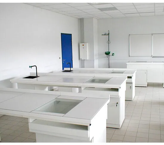 Paillasse de laboratoire – paillasse de laboratoire sur mesure en matériaux de synthèse, Medical Process